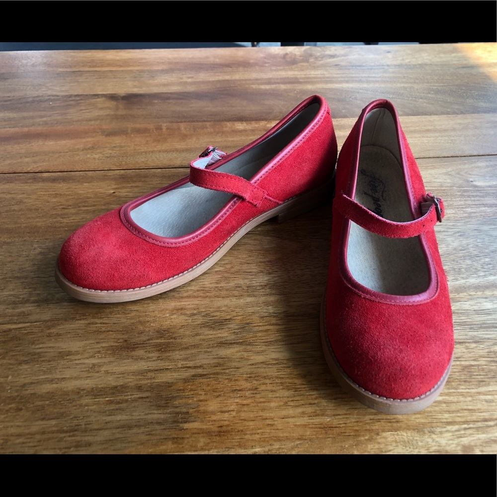 Exclusive Free People Suede Mary Janes size 37